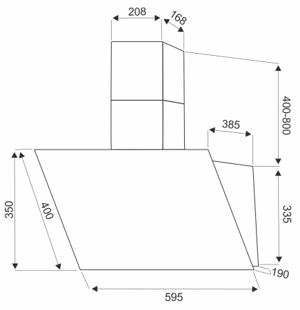 Вытяжка кухонная EXITEQ EX-1156 white