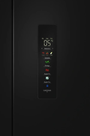 Холодильник Meferi MFR70BK TOTAL NO FROST CROSS DOOR ULTRA