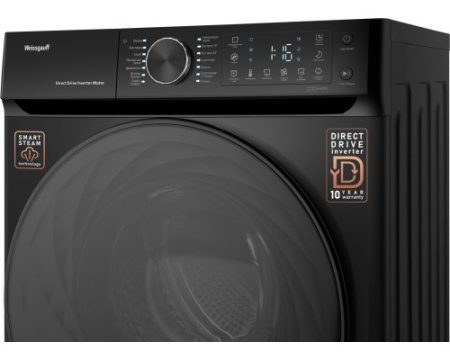 Стиральная машина Weissgauff 59411 Direct Drive Inverter Steam Matt Black