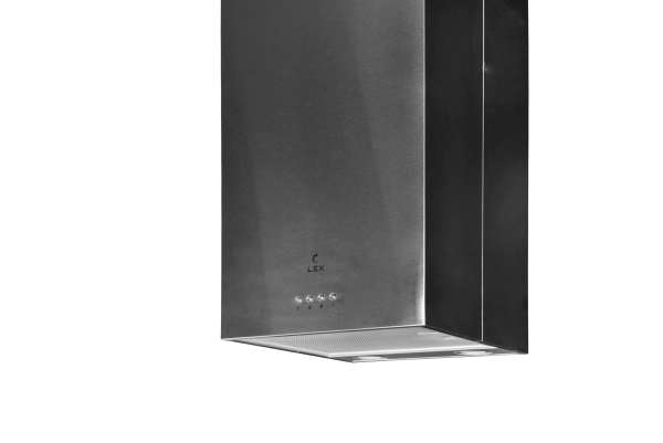Островная кухонная вытяжка LEX Tubo Quattro Isola 350 Inox