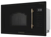 Встраиваемая микроволновая печь Meferi MMO6025BK RETRO