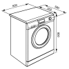 Стиральная машина с сушкой Smeg LSF147E