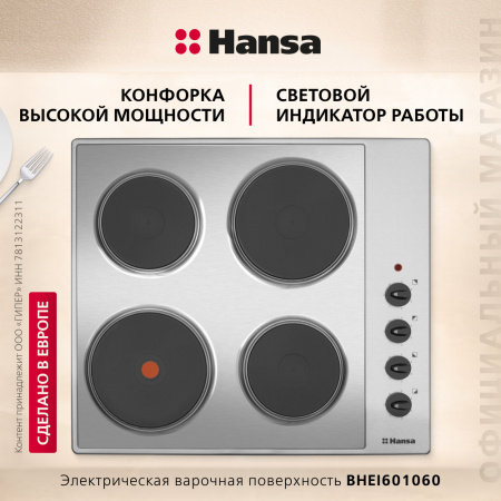 Электрическая панель Hansa BHEI601060