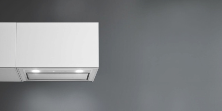 Вытяжка Falmec Design GRUPPO INCASSO MURANO 50 inox vetro bianco (800)