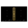 Индукционная варочная панель с вытяжкой Kuppersbusch KMI 9800.0 SR Gold