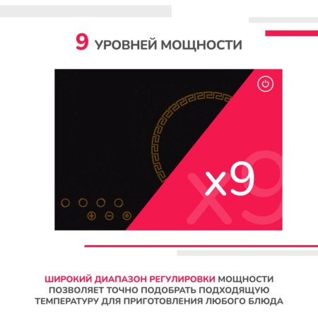 Электрическая варочная панель Simfer H60D14L011