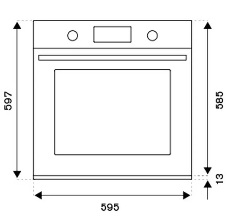 Духовый шкаф Bertazzoni Modern F6011MODELN