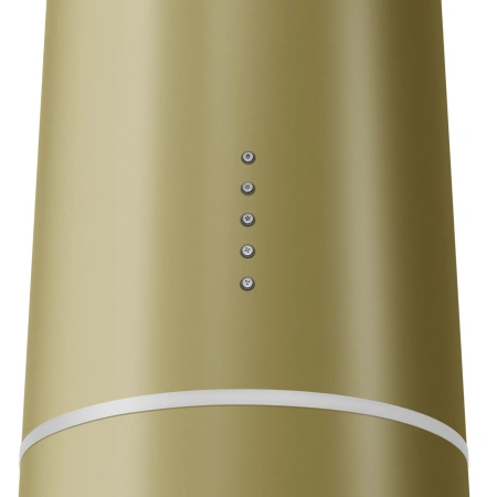 Вытяжка цилиндрическая пристенная Meferi TUBE35GOLD COMFORT горчично-золотой