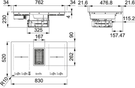 Варочная панель Franke FMY 839 HI 2.0