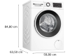 Стирально-сушильная машина Bosch WNG2540LSN