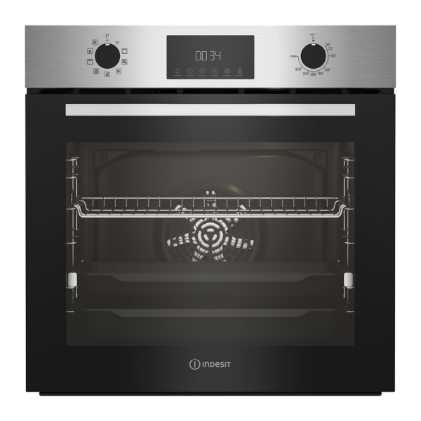 Электрический духовой шкаф Indesit IFE 3841 J IX