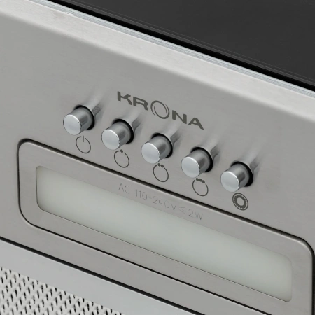 Вытяжка KRONA AMELI LIGHT 600 INOX PB