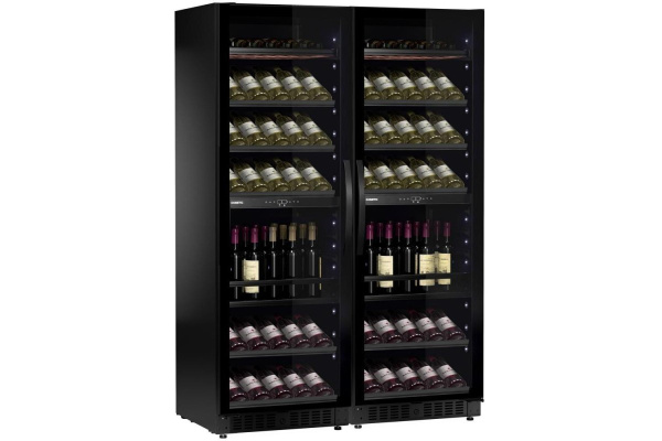 Винный шкаф Dometic E115FG VinoView Double Elegance
