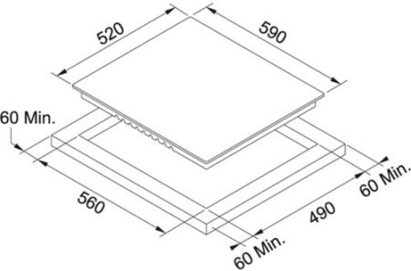 Варочная панель Franke FHR 604 C T WH