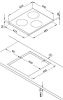Индукционная варочная панель Korting HI 42031 BW