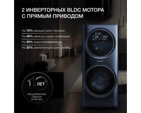 Стиральная машина с сушкой Hyundai WMD9425