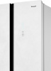Холодильник Weissgauff WCD 450 White Rock Glass NoFrost Inverter