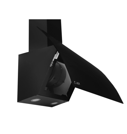 Наклонная кухонная вытяжка LEX PLAZA GS 600 BLACK
