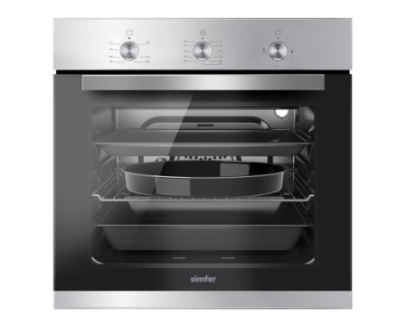 Газовый духовой шкаф Simfer B6GM12016