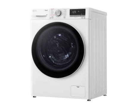 Стиральная машина LG F4V5TS0W с технологией AI DD