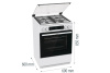 Газовая плита Gorenje GGI6C21WF