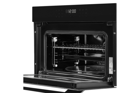 Компактный духовой шкаф с функцией СВЧ Maunfeld XCMO4414GB