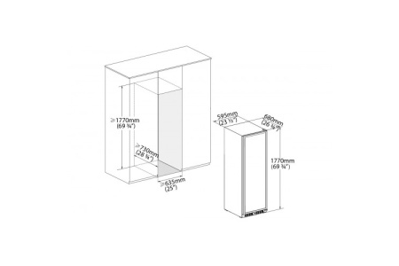 Винный шкаф Temptech VWCR166SS
