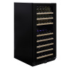 Винный шкаф встраиваемый Dunavox DX-94.270DMBK