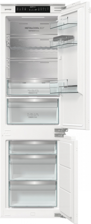 Встраиваемый двухкамерный холодильник Gorenje NRKI517E82WF