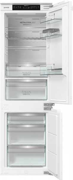 Встраиваемый двухкамерный холодильник Gorenje NRKI517E82WF