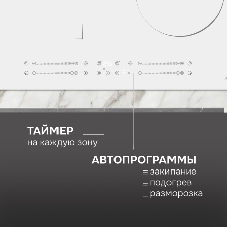 Индукционая варочная панель Zigmund & Shtain CI 49.6 W