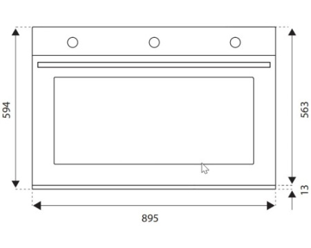 Духовый шкаф Bertazzoni Professional F909PROEKN
