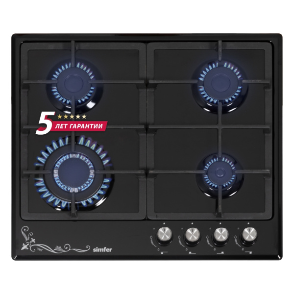 Газовая варочная поверхность Simfer H60V41B522