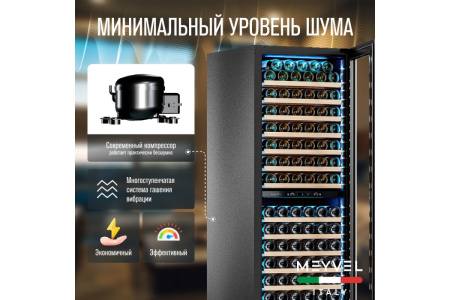 Винный шкаф Meyvel MV163PRO-KST2