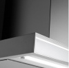 Вытяжка Falmec Silence LUMINA NRS isola 90 inox vetro bianco (800)