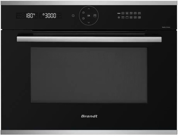 Встраиваемая комбинированная микроволновая печь BRANDT BKC7153LX
