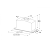 Вытяжка встраиваемая Bertazzoni KIN70MOD1XB