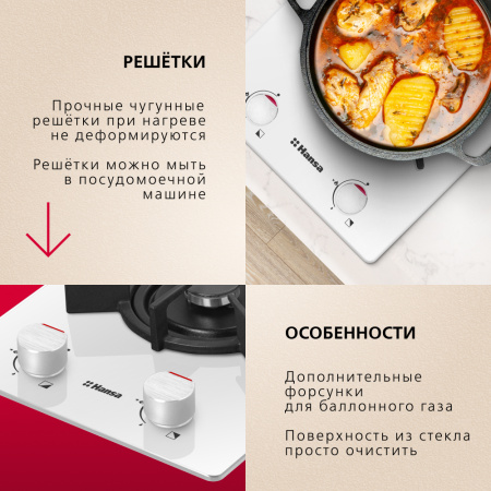 Газовая панель Hansa BHKW330500