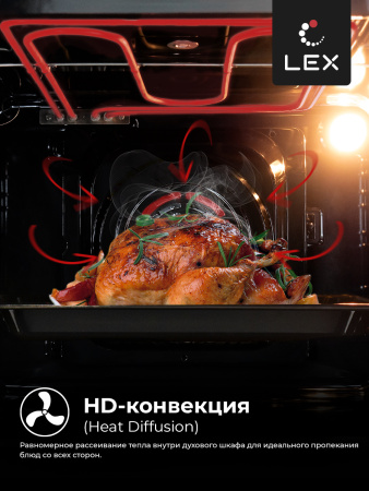 Электрический духовой шкаф LEX EDP 094 IX