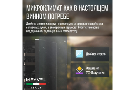 Винный шкаф Meyvel MV12-BF2 (easy)