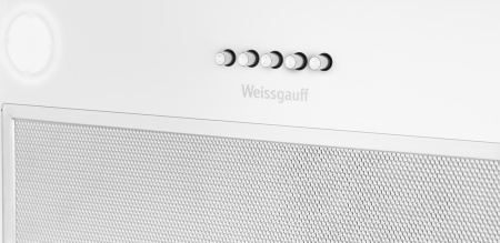 Вытяжка Weissgauff Arum 600 PB White Enamel