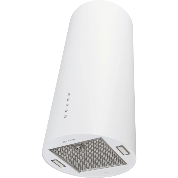 Цилиндрическая островная вытяжка MEFERI TUBE35WH ISLA ULTRA