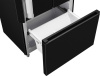 Холодильник Weissgauff WFD 450 Built-in Inverter NoFrost Dark Inox