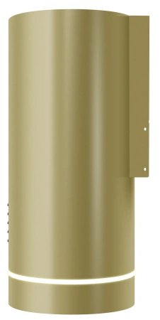 Вытяжка цилиндрическая пристенная Meferi TUBE35GOLD COMFORT горчично-золотой