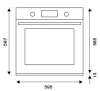 Духовой шкаф Bertazzoni F6011MODPTX/23