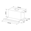 Вытяжка Bertazzoni встраиваемая KTE60MOD1C