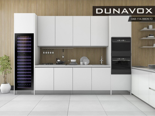 Винный шкаф Dunavox DAVG-114.288DB.TO