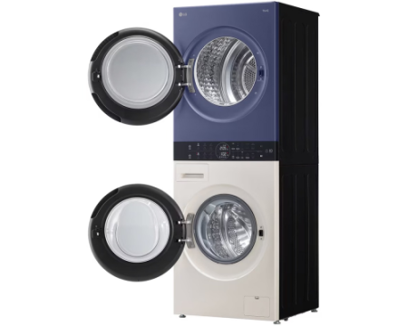 Стирально-сушильная машина LG W4W8LVPK4HM WashTower