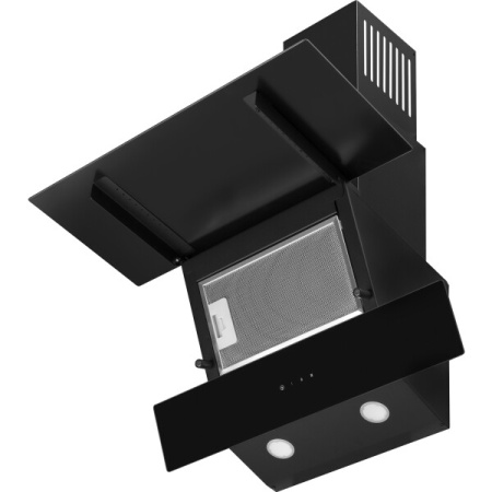 Каминная вытяжка Weissgauff Yota 606 touch double black glass