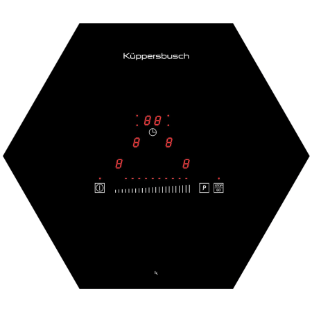 Индукционная варочная поверхность - соты Kuppersbusch EKWI 3740.0 W